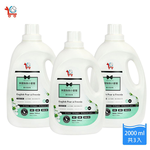 [You Can Buy]英國梨與小蒼蘭 香水洗衣精 2000mlx3入