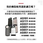 蟎著媽 適用 LG 樂金 超級大白AS551 AS101 AS601 AS651 AS951 AAFTDT101 空氣清淨機 濾網, , large