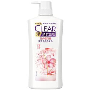 Clear淨香氛去屑洗髮乳-日式櫻花香750g