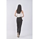 (S) xin siqian修身黑色長褲二手衣, , large