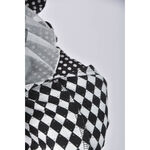 (L) 【董仔私服】kexin圓點菱格黑色洋裝二手衣, , large