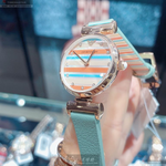 [星晴錶業]ARMANI手錶,28mm,AR00059幾何立體圖形錶面玫瑰金錶殼多色真皮皮革錶帶款, , large