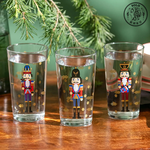 【SOLO Vintage】LCW Home 570ml Nutcracker Glass Cup Set of 3 Water Cup Juice Cup Made in Turkey, , large