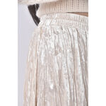 (M) 百褶白色長裙二手衣, , large