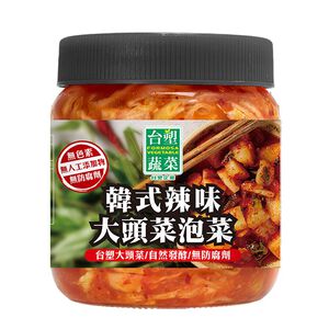 台塑蔬菜韓式辣味大頭菜泡菜