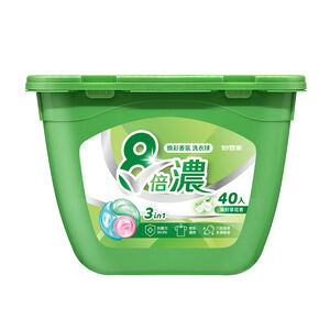 妙管家8倍濃洗衣球/煥彩香氛-40顆