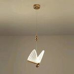 【H&R安室家】 20*24cm 大LED蝴蝶吊燈 ZA0225, , large