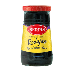 SERPIS sliced black olive 