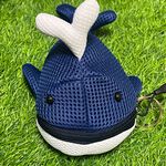 【可愛造型 可機洗 透氣抗菌】鯨魚 鑰匙包 零錢包 吊飾 鑰匙圈吊飾 禮物 交換禮物 包包吊飾【加贈購物袋顏色隨機】, , large