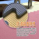 GS MALL 台灣製造 一組6入 馬卡龍巧拼地墊 64x64cm 巧拼墊 安全地墊 巧拼地墊 拼裝地墊 地板貼 地墊, , large