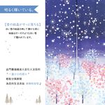 日本【コスモ】長門簾《夜空雪景》, , large