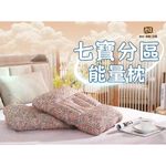 【日本旭川】五行開運 七寶 石墨烯分區 可調式 能量枕 頸部支撐 調整型, , large