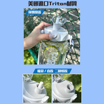 仙德曼Tritan酷涼壺-2000ml-黑色-1支, , large