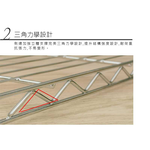 【Y HOUSE】60x30x90公分 輕型三層鐵架 鐵力士架 層架-烤漆白, , large