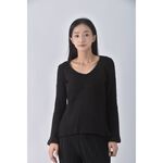 (S) morganv領寶石黑色毛衣二手衣, , large