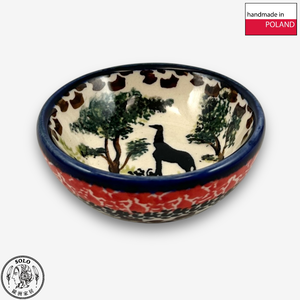 【SOLO Vintage】Cerraf Polish Pottery 7cm Small Bowl Ballad of the Open Plains Series Made in Poland