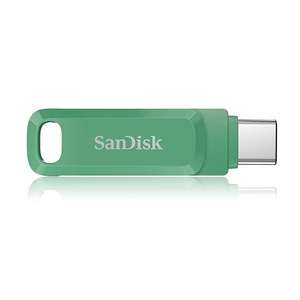 【SanDisk】Ultra GO 512G 草本綠 TYPE-C USB 3.2 雙用 OTG 旋轉隨身碟 讀取速度 400MB/s
