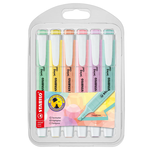 STABILO 德國 思筆樂 swing cool Pastel 樂酷馬卡龍色螢光筆 6色組/盒 ST275/6-08, , large