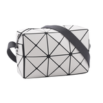 ISSEY MIYAKE BAO BAO CUBOID 迷你方形斜背包/淺灰色, , large