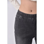 (2XL) 緊身黑色長褲二手衣, , large