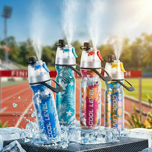 Insulated Misting Water Bottle