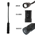 LED強力磁鐵工作燈+18650電池+充電線, , large
