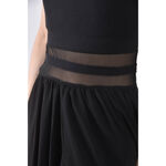 (S) 薄紗黑色洋裝二手衣, , large