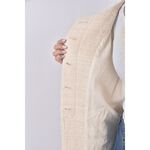 (XL) gerard darel長版厚磅白色外套二手衣, , large
