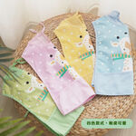 [Kaimei Cotton Industry] Random and excellent, sleeveless children's waterproof bib, reversible, suitable for saliva towels/strips, giraffe style, , large