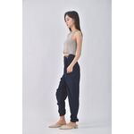 (L) 【德馨私服】puma高腰質感運動藍色長褲二手衣, , large