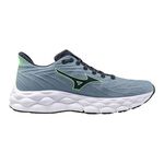 Mizuno Wave Sky 8 男 慢跑鞋 彈力 支撐 緩震 藍灰 綠 [J1GC240251], , large