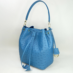 【M2nd】Ostrich bucket bag, , large
