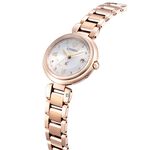 CITIZEN 星辰 XC 鈦金屬光動能電波女錶  ES9464-52A, , large