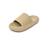 indoor slippers, 淺卡其24, large