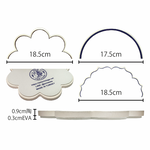 【SOLO Vintage】Designer Heat Mats Ceramic Hot Pads Coasters Made in Turkey 08, , large