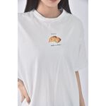 (S) pazzo棉質純棉白色短袖上衣二手衣, , large