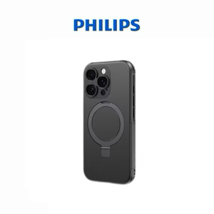 【Leo手機周邊專賣店】 PHILIPS飛利浦 軍規雙層磁吸支架防摔保護殼  / DLK6127B / iPhone 16 Pro