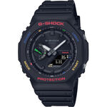 CASIO 卡西歐 G-SHOCK 八角 太陽能藍芽多彩手錶 GA-B2100FC-1A, , large
