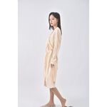 (L) bear two質感兩件式杏色洋裝二手衣, , large