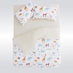 DOTDOT Lite - 『The Zoo』 床包枕套組/被套/涼被/寢具組, , large