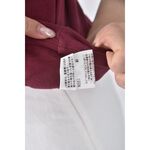 (S) burberry質感棉質純棉紅色上衣二手衣, , large