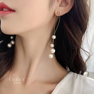 【Gulicc】古莉可 耳環 水晶流蘇耳墜