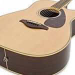 YAMAHA FGX830C NT/BL 面單板 電木吉他 原木/黑色【敦煌樂器】, , large