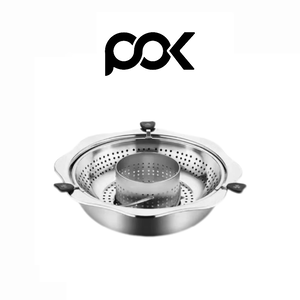 【Leo手機周邊專賣店】 POKSELECT 撈撈鍋火鍋鍋具 / 中號 / 34cm