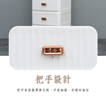 【Y HOUSE】Straight grain storage box, storage drawer, clothing storage, locker, plastic storage cabinet - four layers, , large