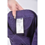 (L) uniqlo棉質紫色長褲二手衣, , large