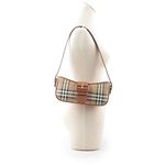 BURBERRY Sling 經典格紋風衣釦肩背包/經典米色/石楠木棕色, , large