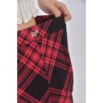 (XL) scottish house質感棉質純棉黑色短裙二手衣, , large