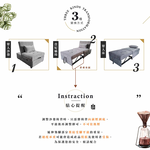 【Hampton 漢汀堡】莫里斯單人沙發床-貓抓布-寧靜藍, , large