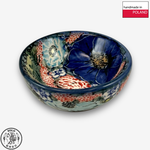 【SOLO Vintage】Cerraf Polish Pottery 7cm Small Bowl Song of Wildflowers Series Made in Poland, , large